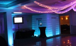 This is our Good Times Photobooth package which includes our enclosed booth & one-(1) TV for a slideshow of all the fun going on inside.