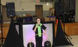 Our youngest DJ. DJ Butterfly is ready to rock an event. Getting ready for her 1st job!! She is now 13 and still rocking it!!