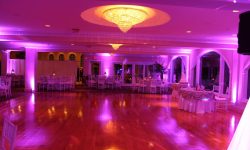 Our 18 wireless battery powered white up-lights are always ready for an elegant affair