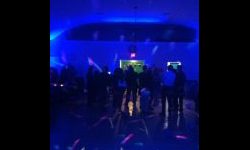 Our wireless up-lighting will transform any ordinary room into a special place. The lights can change colors with just the push of a button or even dance to the beat of the music for a very cool effect. Our most popular upgrade!! DJ @ Italian American Club Mahopac NY