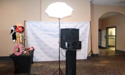 Prom Time for the former Solomon Schechter School of Westchester! Here the school provided their own custom back drop.