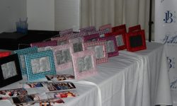 We offer many options for our photobooth. This event had our 4X6 photo with frame package. Guest were able to choose their own frame for the photo.